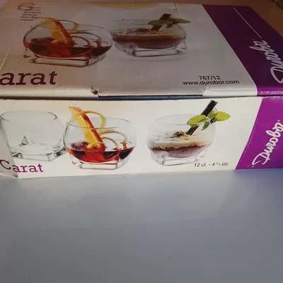 🎁Lot de 5 verrines en verre Carat 🎁